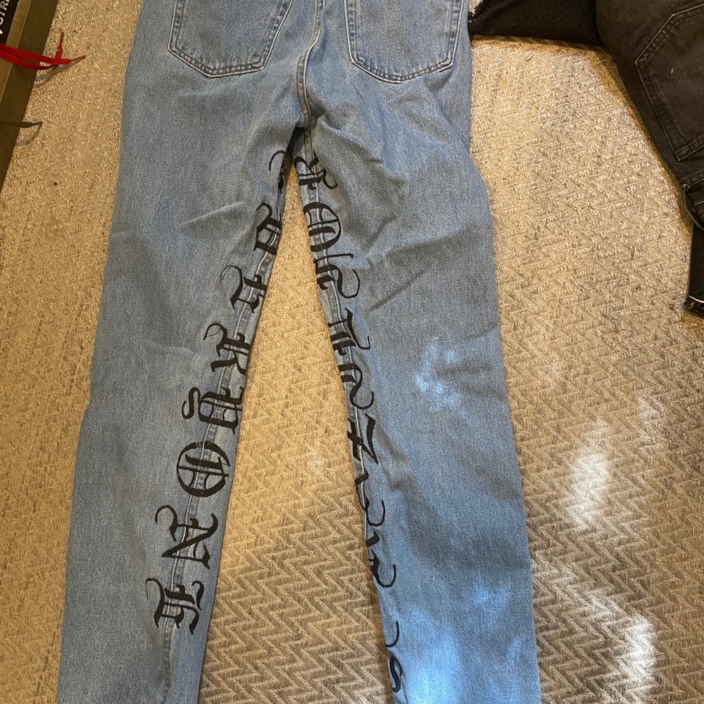 Custom one and one chrome heart pantry